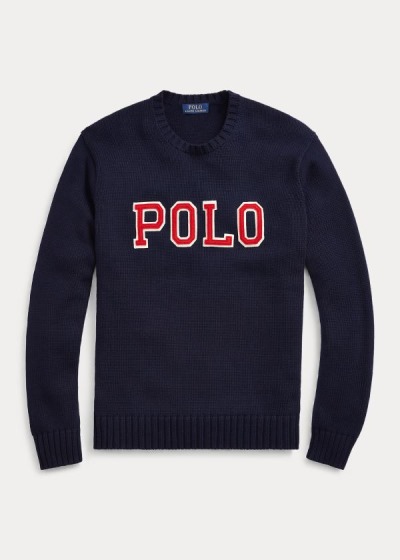 Sueter Polo Ralph Lauren Hombre Azul Marino - Logo Crewneck - AYFDT2154